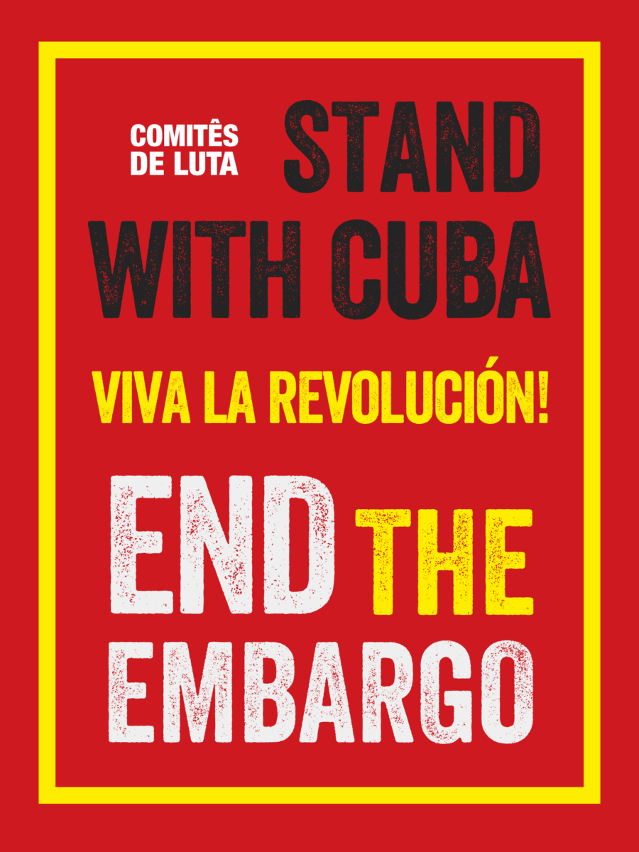 STAND WITH CUBA COMITE DE LUTA